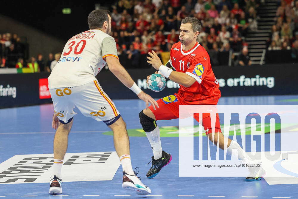 Denmark v Spain, EHF Euro Cup handball, Copenhagen, Denmark Copenhagen