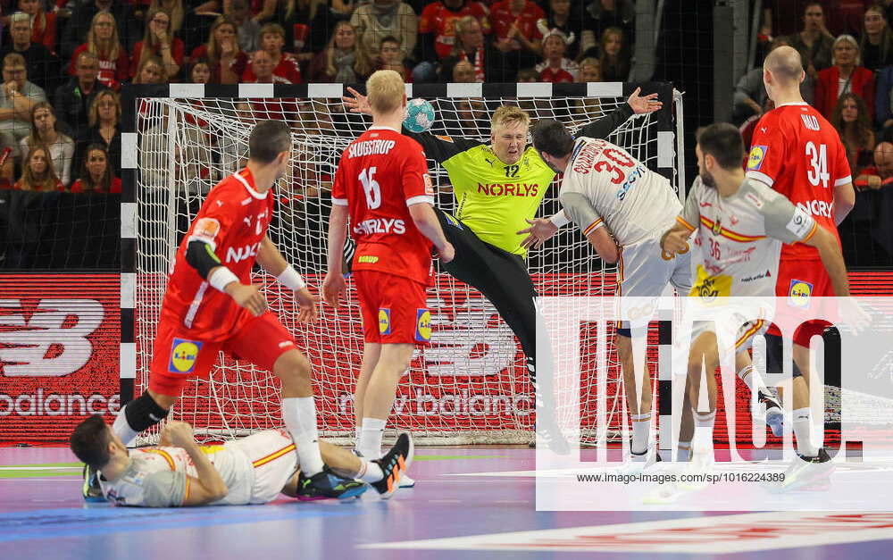 Denmark v Spain, EHF Euro Cup handball, Copenhagen, Denmark Copenhagen