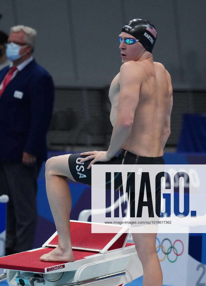 Olympics SwimmingJuly 27, Jul 27, 2021; Tokyo, Japan; Zach Harting