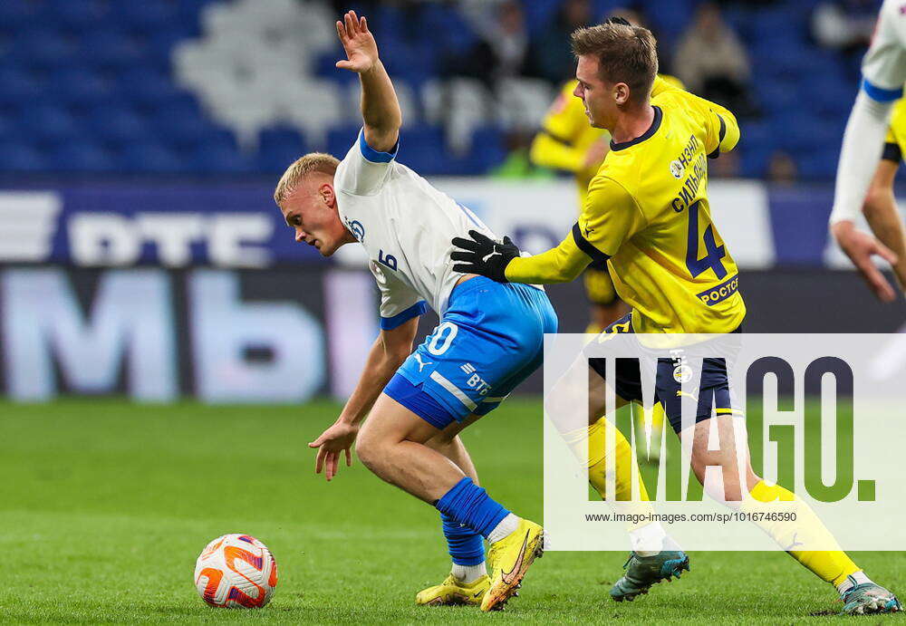 RUSSIA, MOSCOW - OCTOBER 18, 2022: FC Dynamo Moscow s Konstantin ...