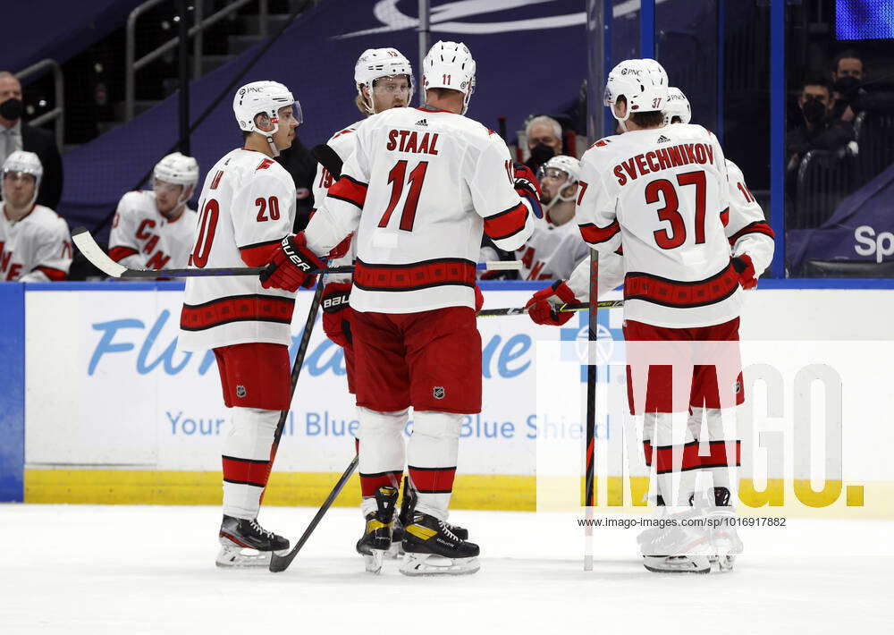 NHL, Eishockey Herren, USA Carolina Hurricanes at Tampa Bay Lightning ...