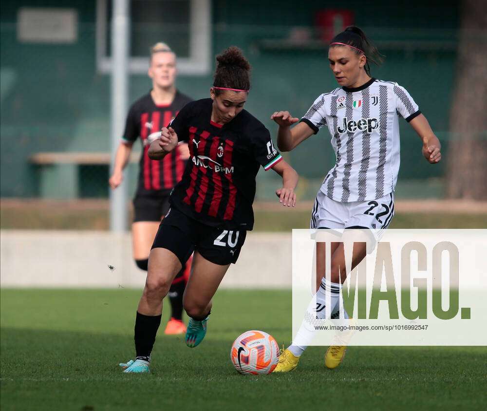 AC Milan v Juventus - Women Serie A Angelica Soffia of Milan Femminile and  jw22- during the