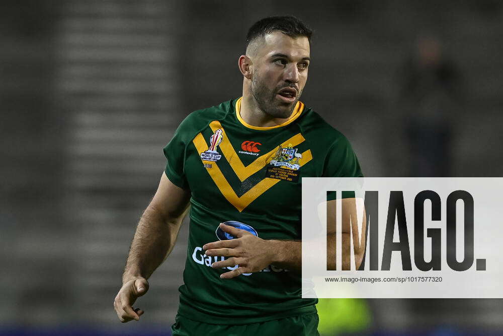 Rugby League World Cup 2021 Group B Australia V Italy James Tedesco Of ...