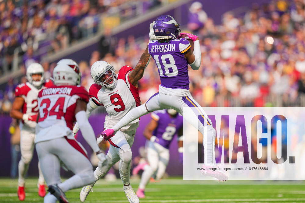 Arizona Cardinals at Minnesota Vikings on October, 30 2022