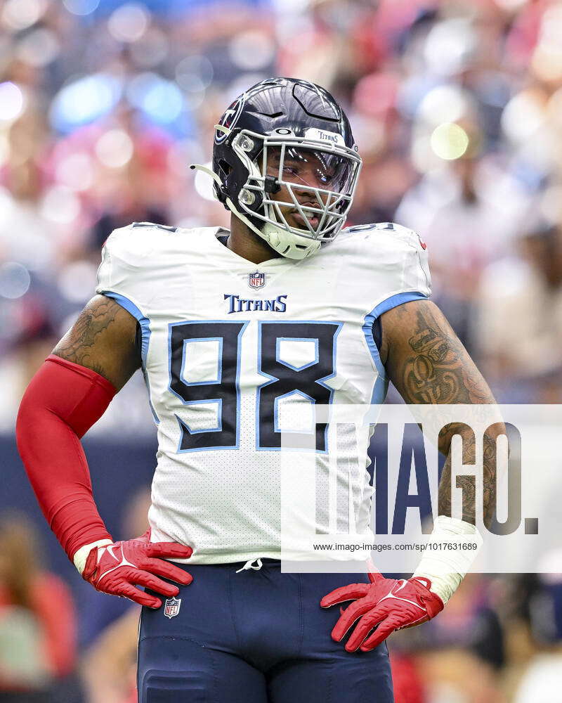 October 30, 2022, Houston, Texas, USA: Tennessee Titans defensive