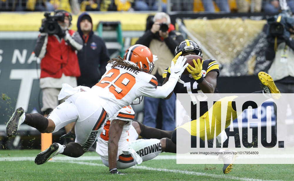 NFL, American Football Herren, USA Cleveland Browns at Pittsburgh Steelers,  Dec 1, 2019; Pittsburgh,