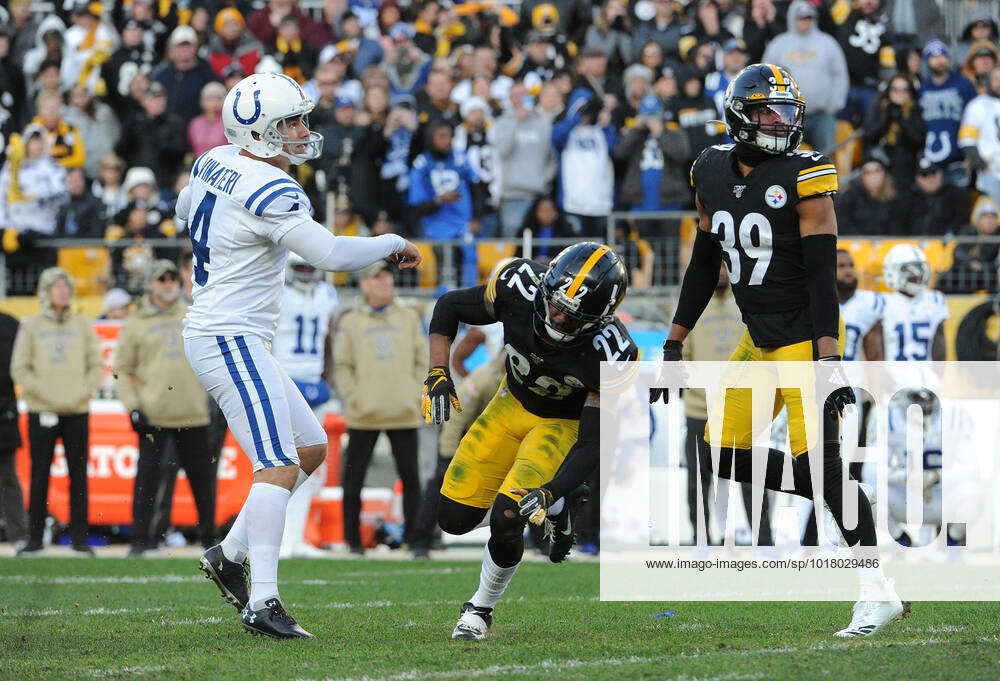 NFL, American Football Herren, USA Indianapolis Colts at Pittsburgh Steelers,  Nov 3, 2019; Pittsburg