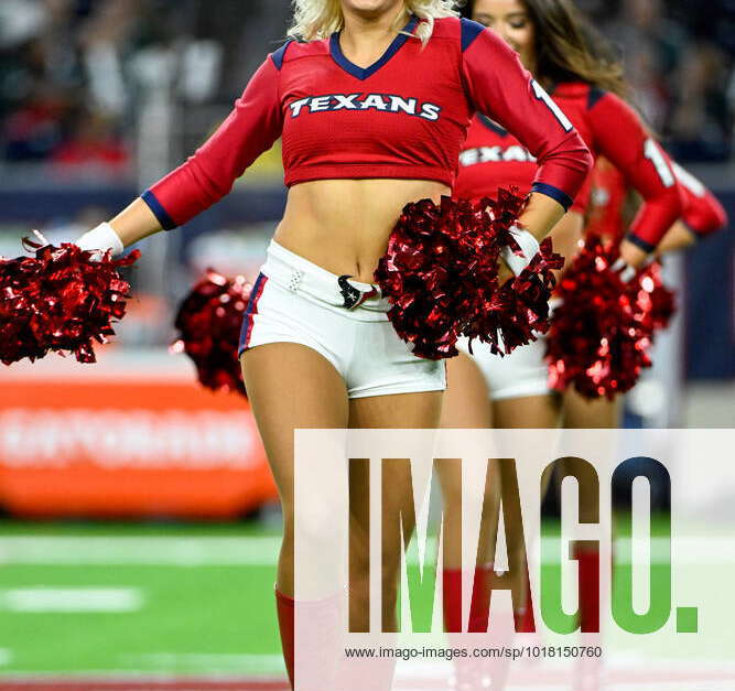 HOUSTON, TX NOVEMBER 03 The Houston Texan Cheerleaders rev up the