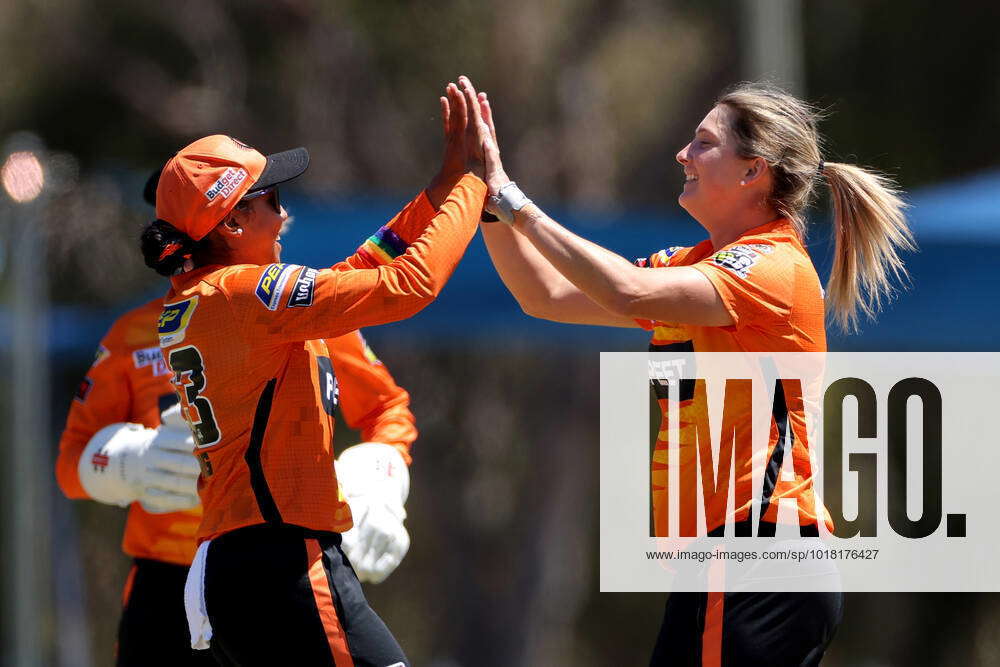 CRICKET WBBL SCORCHERS SIXERS, Taneale Peschel of the Scorchers is