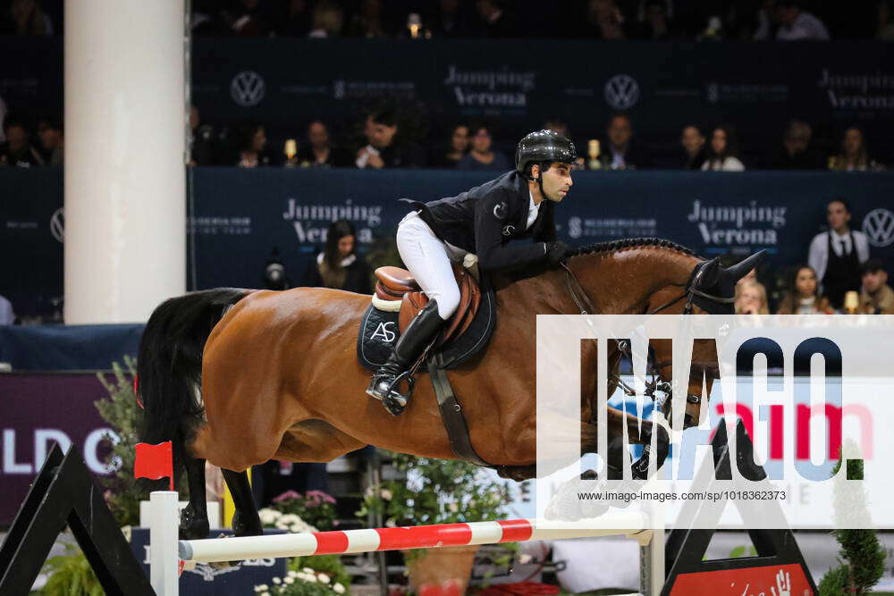 Abdel Said horse Bonne Amie during 2022 Longines FEI Jumping