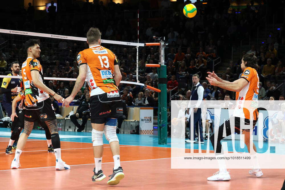 Deu Cev Champions League Br Volleys Vs Hebar Pazardzhik Max Schmeling Halle