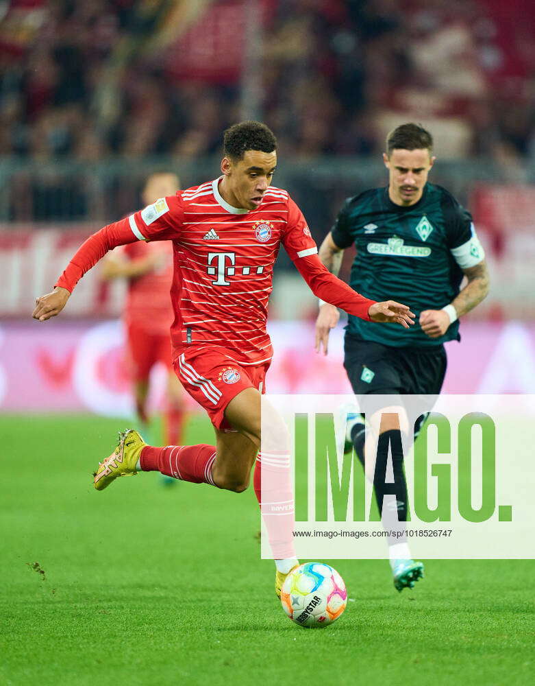 Jamal MUSIALA, FCB 42 In The Match FC BAYERN MÜNCHEN - SV WERDER BREMEN ...