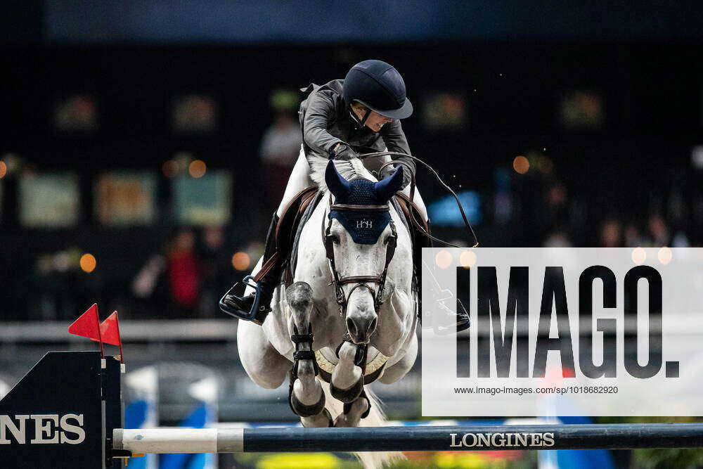 Alise Oken with Saratoga international time jumping qualification