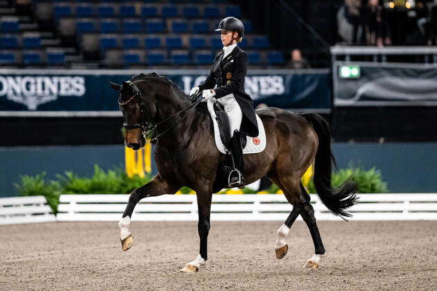 Jessica Von Bredow Werndl with Ferdinand BB FEI Dressage World Cup 2022 ...