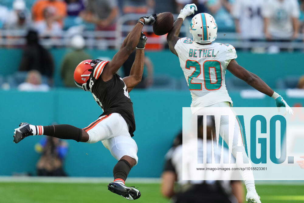 NFL, American Football Herren, USA Cleveland Browns at Miami Dolphins Nov 13,  2022; Miami Gardens, F