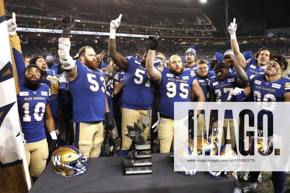 CFL: Canadian Football League Western Conference Final-BC Lions at Winnipeg  Blue Bombers Nov 13, 202