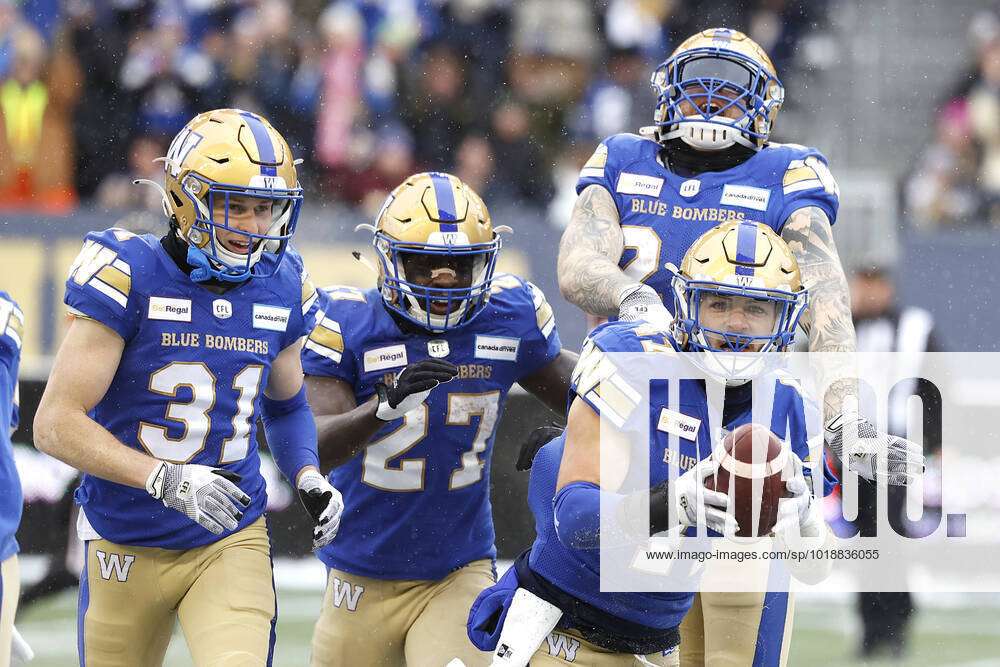 CFL: Canadian Football League Western Conference Final-BC Lions at Winnipeg  Blue Bombers Nov 13, 202
