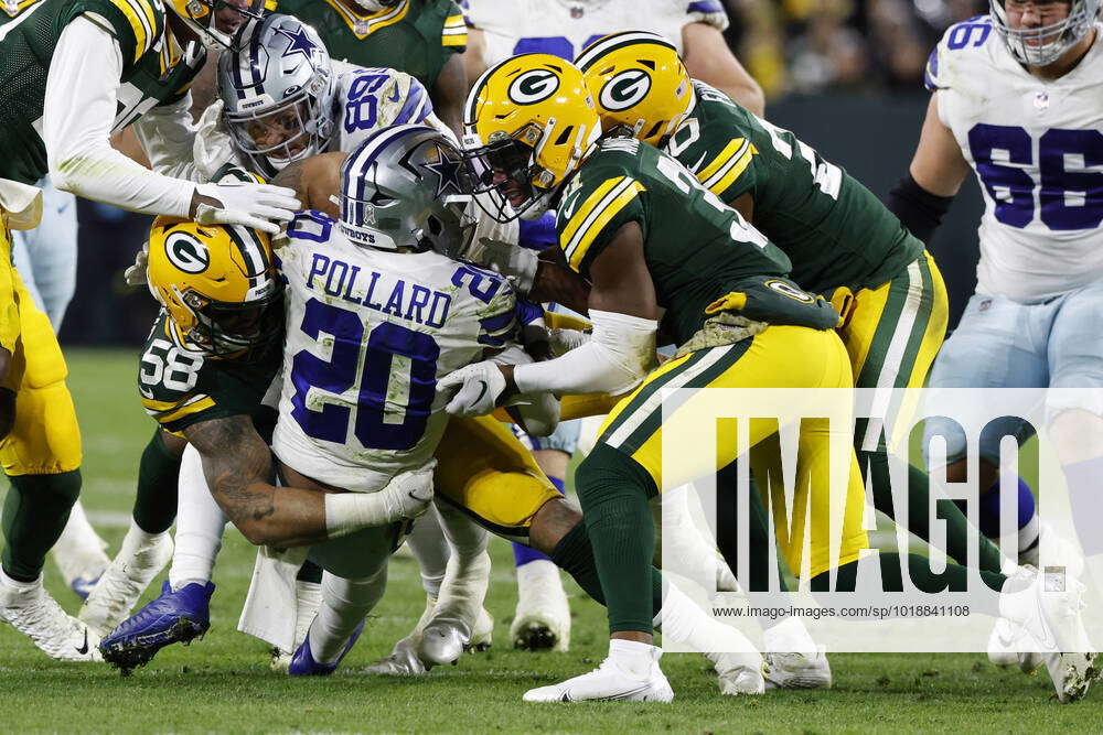 Green Bay, Wisconsin, USA. 13th Nov, 2022. Dallas Cowboys running back Tony  Pollard (20) during the NFL football game between the Dallas Cowboys and  the Green Bay Packers in Green Bay, Wisconsin.