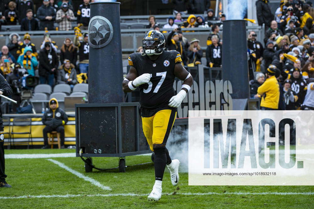 PITTSBURGH, PA - NOVEMBER 13: Pittsburgh Steelers defensive tackle  Montravius Adams (57) is