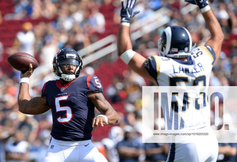 NFL, American Football Herren, USA Houston Texans at Los Angeles Rams,  August 25, 2018; Los