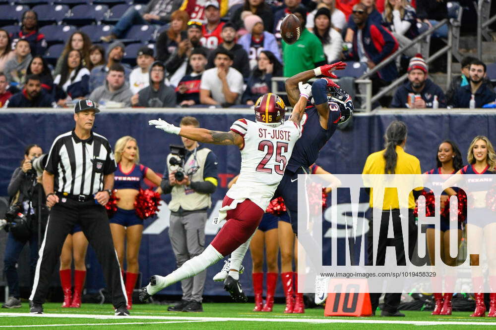 Washington Commanders cornerback Benjamin St-Juste (25) against