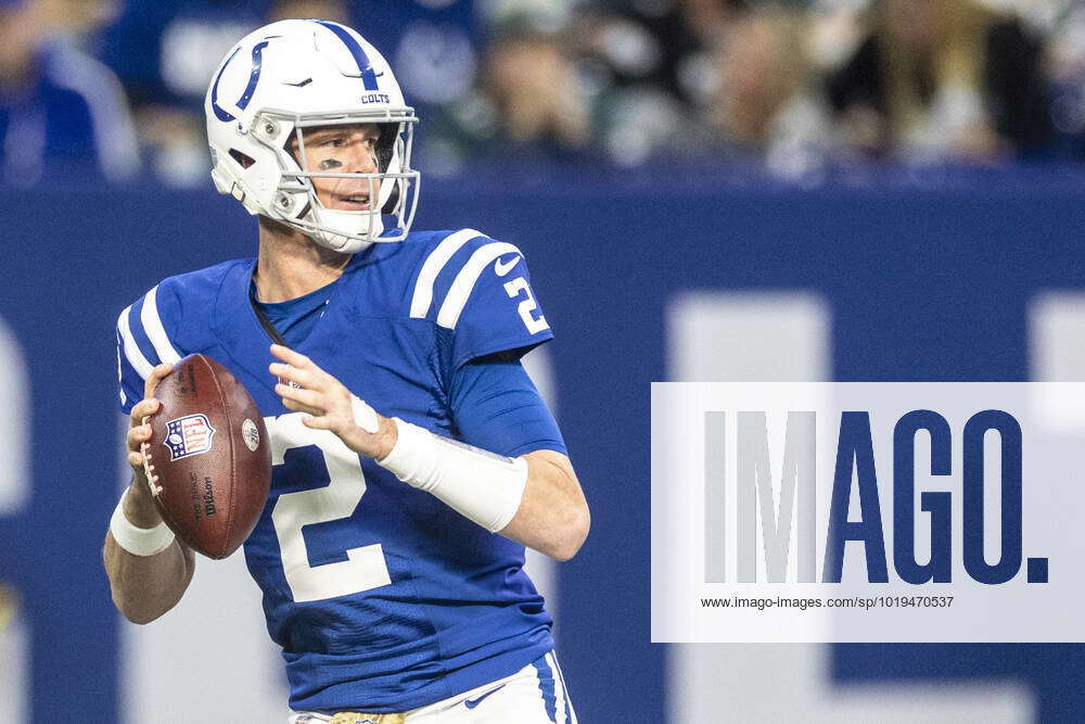 November 20, 2022: Indianapolis Colts quarterback Matt Ryan (2) passes the  ball during NFL, American