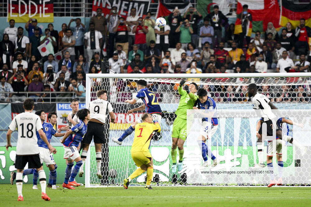 GONDA Shuichi (JPN) TOMIYASU Takehiro (JPN) vs NEUER Manuel (GER ...