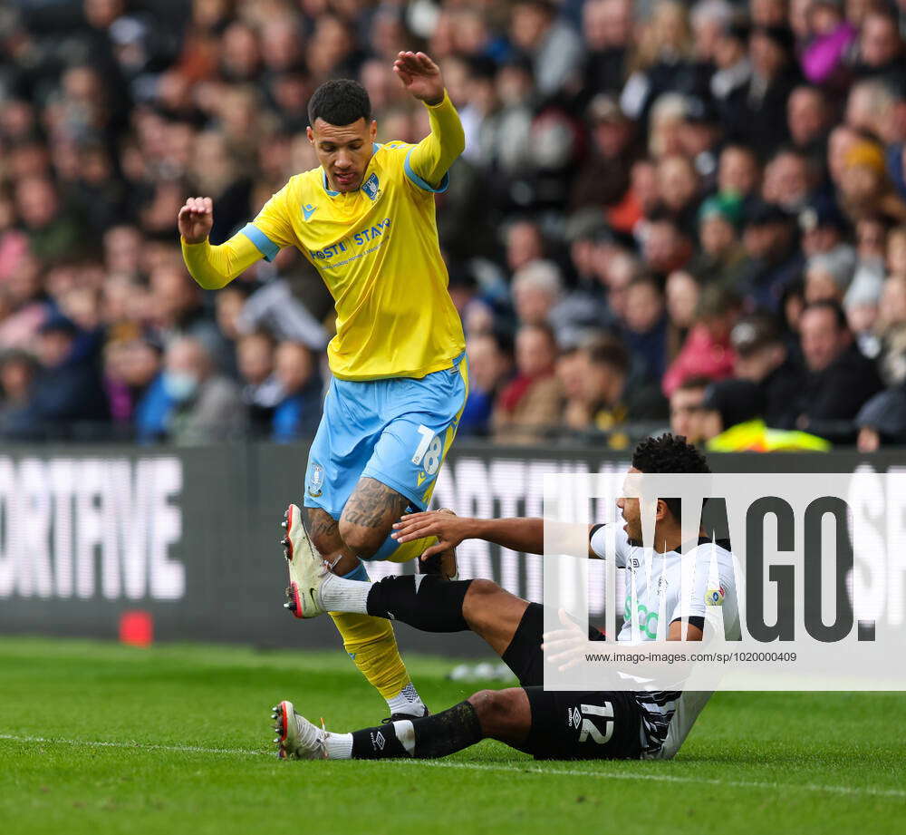 Derby County V Sheffield Wednesday Sky Bet League 1 Korey Smith Of ...