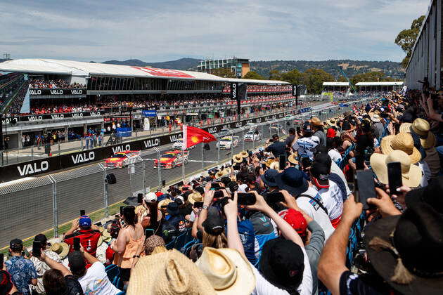 SUPERCARS ADELAIDE 500, Race 2 Start during the 2022 Adelaide 500, as ...