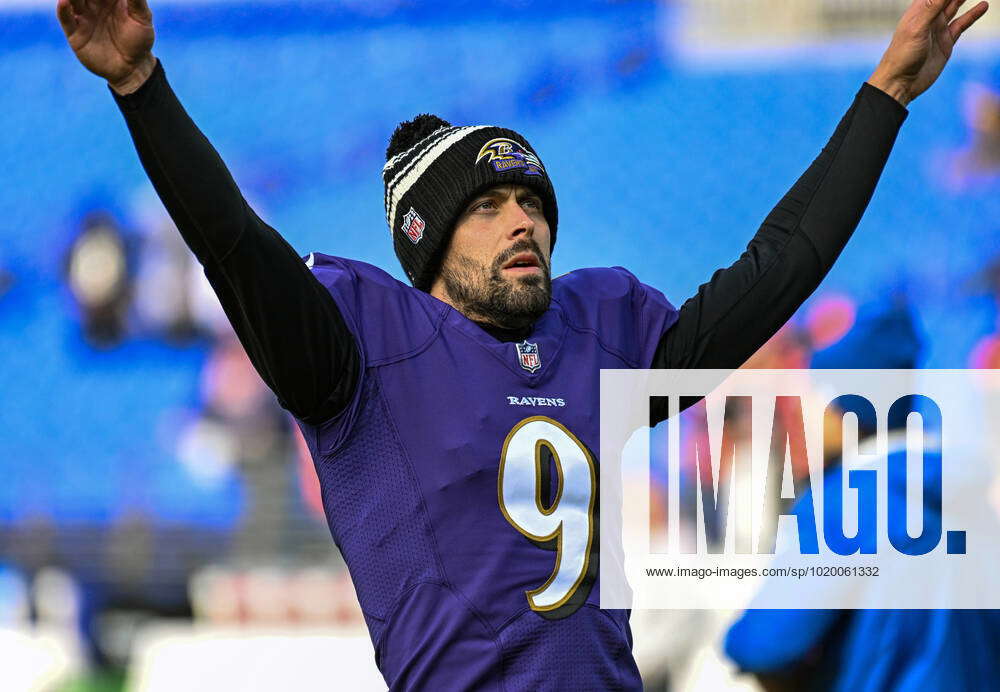 Baltimore Ravens K Justin Tucker 9 Editorial Stock Photo - Stock