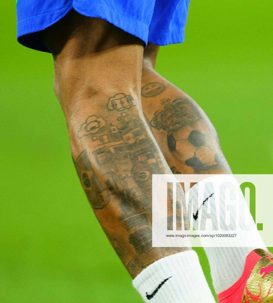 Neymar Jr's 46 Tattoos & Their Meanings - Body Art Guru | Tattoos, Tattoos  with meaning, Leg tattoos
