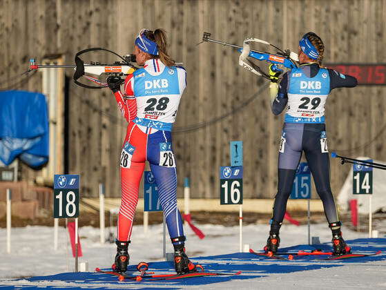 Franziska Preuß Germany Dsv Squad Of Women Sc Haag 29 Sprint Of Women Aut Bmw Ibu World Cup 