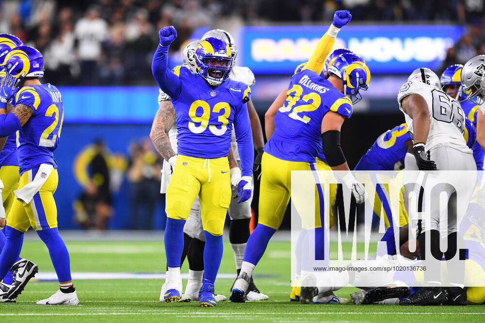 December 4, 2022 Inglewood, CA.Los Angeles Rams defensive tackle