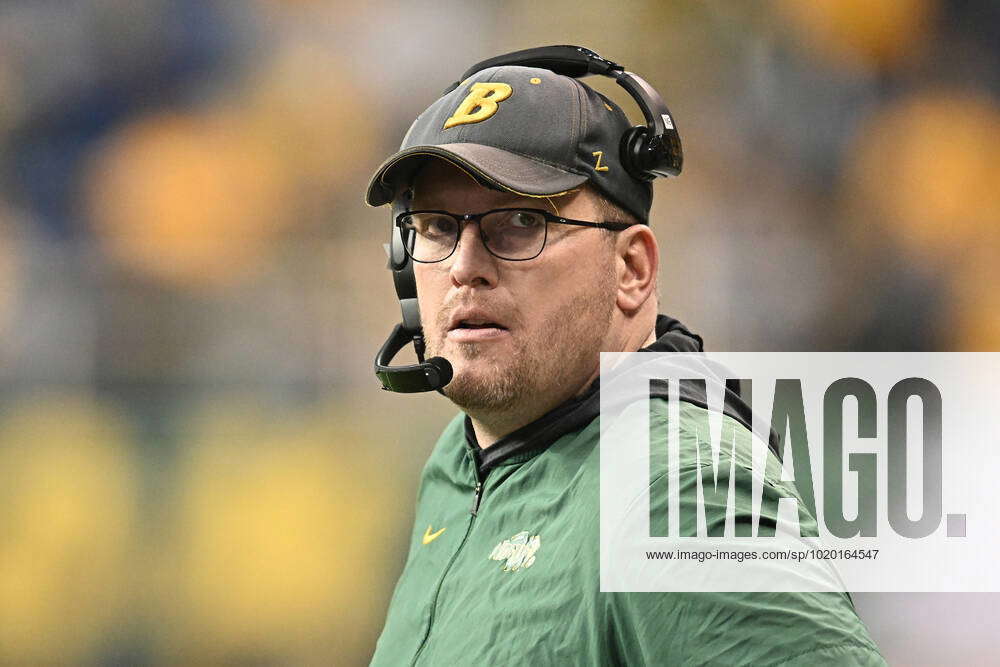 North Dakota State Bison head coach Matt Entz during a NCAA, College