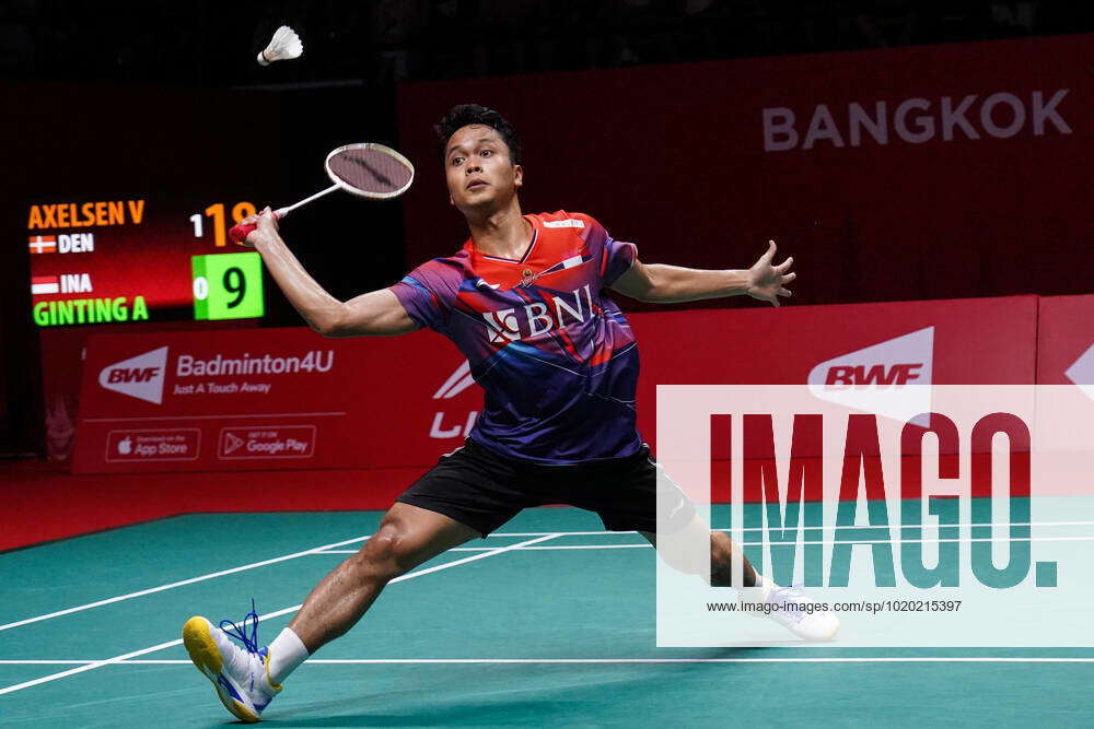 HSBC BWF Badminton World Tour Finals In Bangkok. Anthony Sinisuka