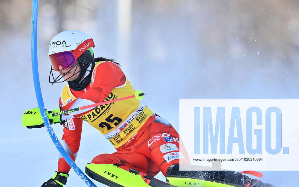 Zrinka LJUTIC (CRO) during 2022 Alpine Skiing World Cup Women Slalom
