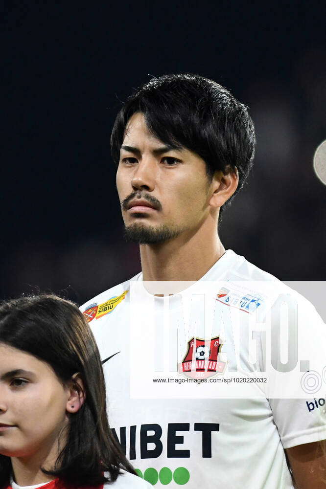 Sota Mino in action during Romania Superliga: CFR 1907 Cluj vs. FC News  Photo - Getty Images