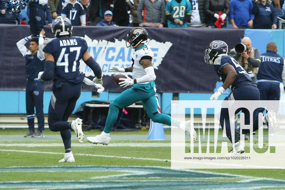 NASHVILLE, TN - DECEMBER 11: Jacksonville Jaguars Tight End Evan Engram ...