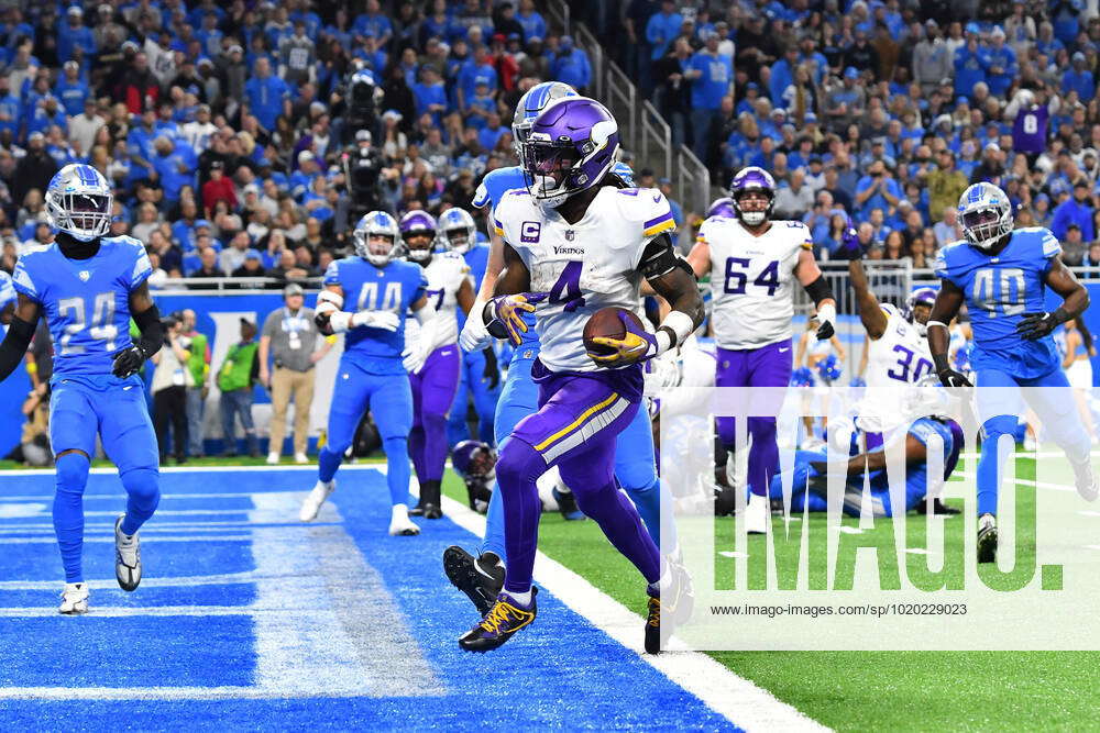 DETROIT, MI - DECEMBER 11: Minnesota Vikings running back Dalvin Cook ...