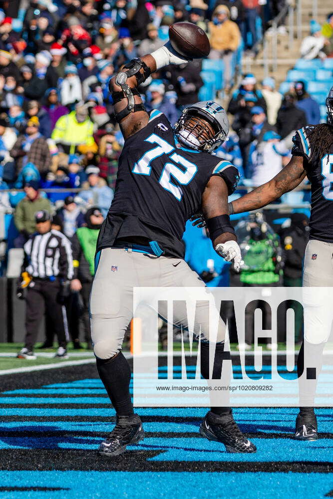 December 24, 2022: Carolina Panthers offensive tackle Taylor Moton