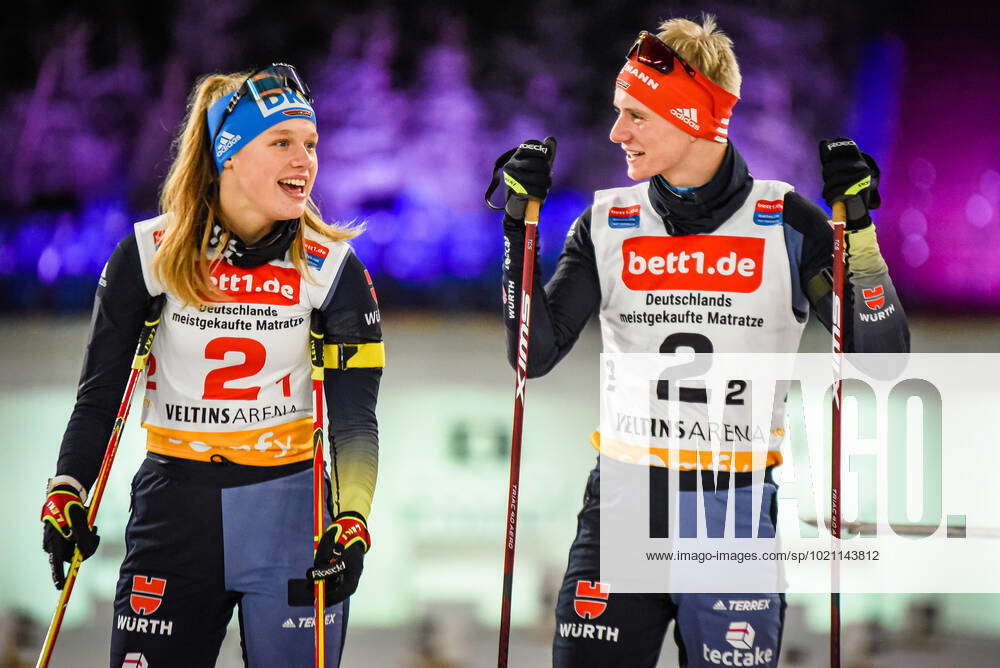 WTC Biathlon auf Schalke 28-12-2022 Josephine Dingelstedt (Deutschland ...