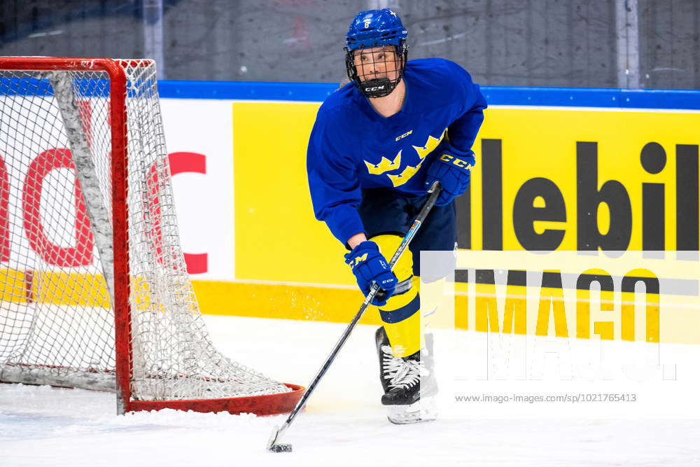 230107 Jenna Raunio of Sweden at a training session during the 2023 ...