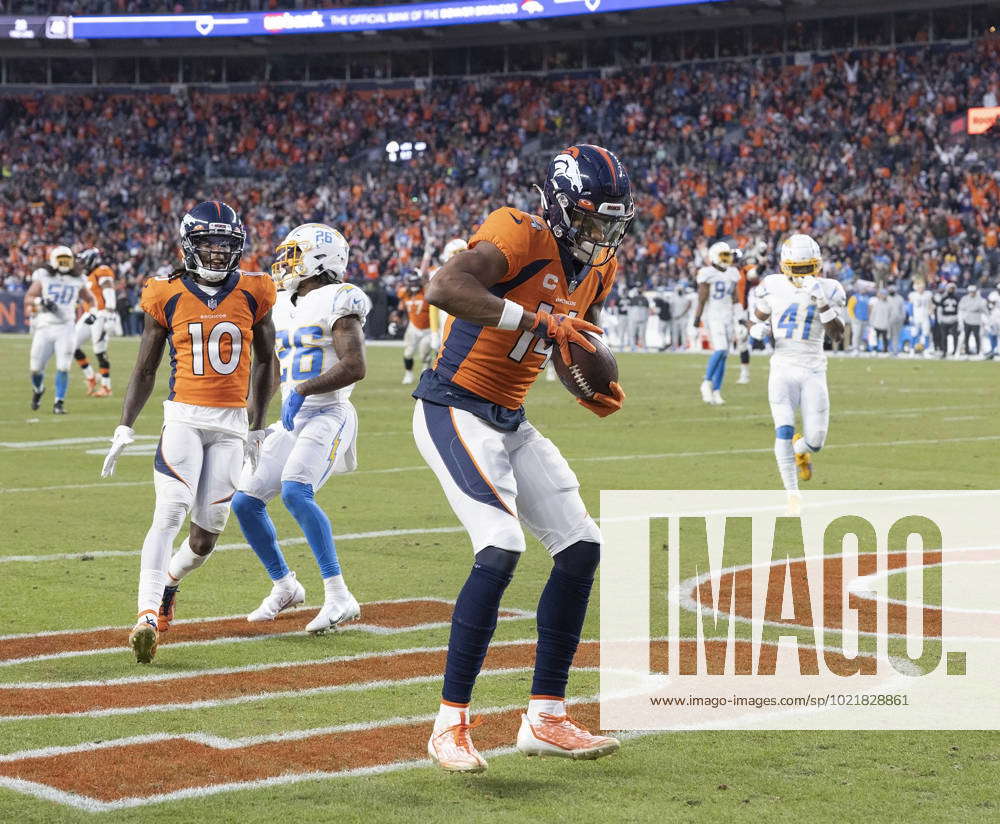 January 8, 2023, Denver, Colorado, USA: Broncos WR COURTLAND SUTTON ...