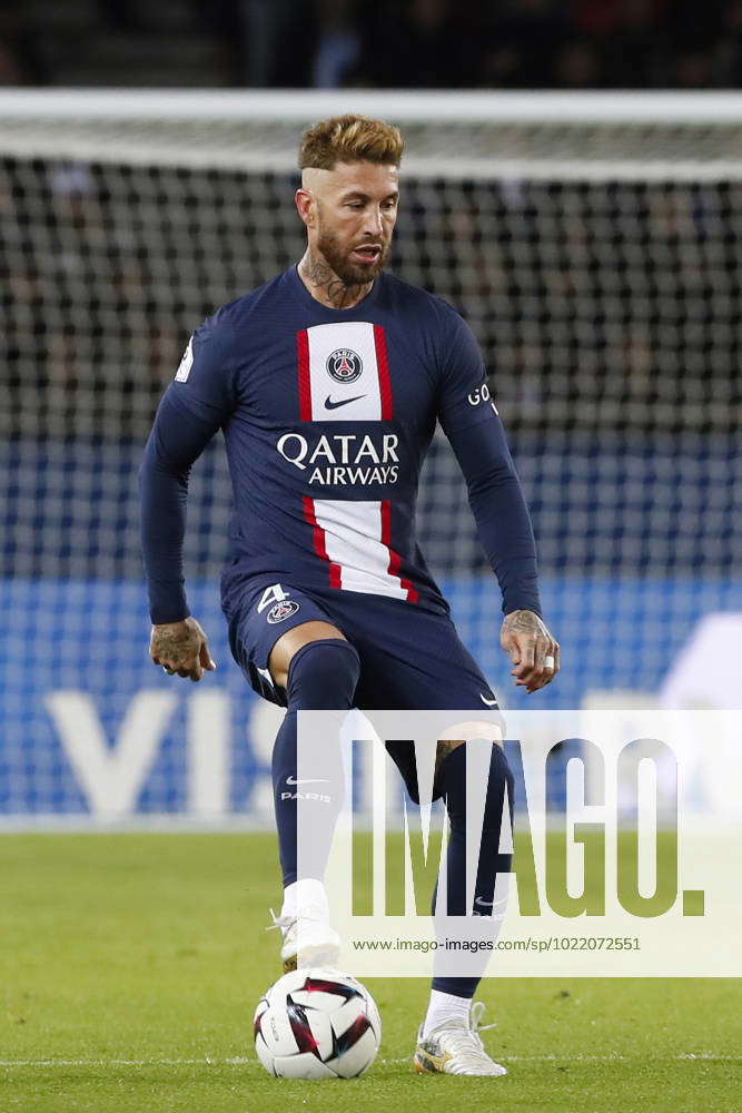 Sergio Ramos (PSG) FOOTBALL : Paris St Germain Vs Angers - Ligue 1 - 11 ...