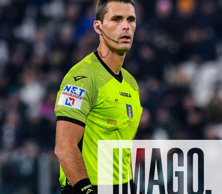 Referee Matteo Marchetti in action during Serie A 2022/23 match between  Juventus FC and Udinese Calcio at Allianz Stadium on January 07, 2023 in  Turin, Italy Stock Photo - Alamy