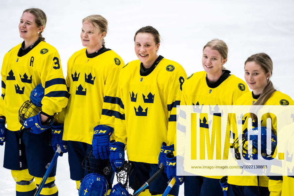 230112 Jenna Raunio of Sweden after the 2023 IIHF U18 Women s World