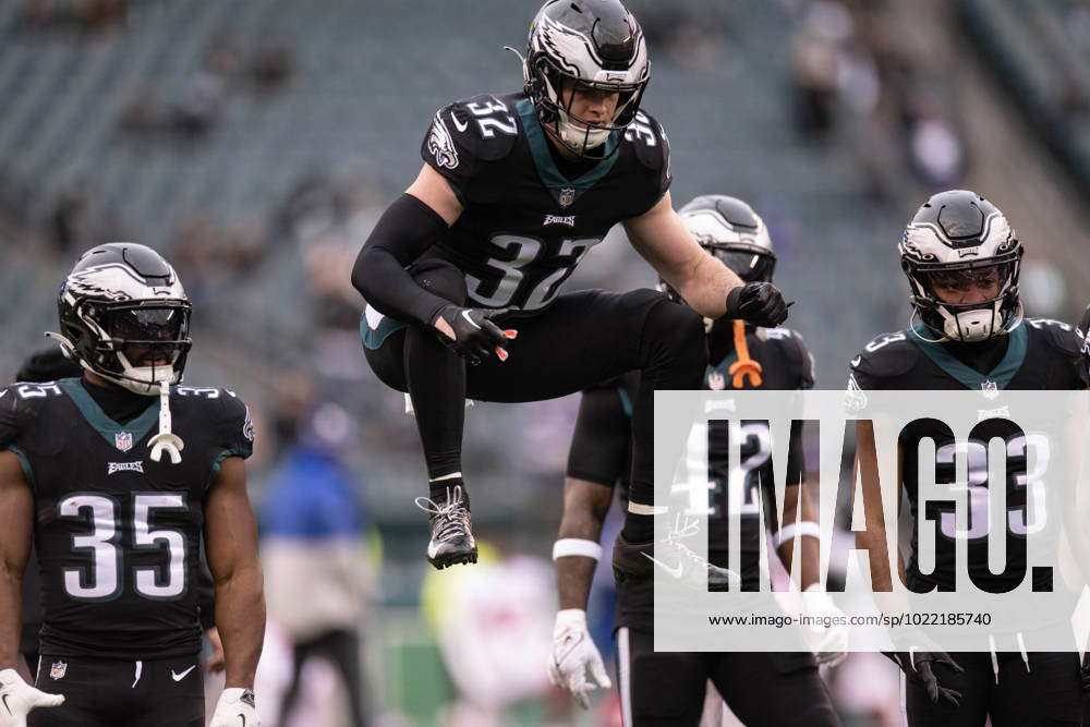 Philadelphia Eagles safety Reed Blankenship (32) looks on during