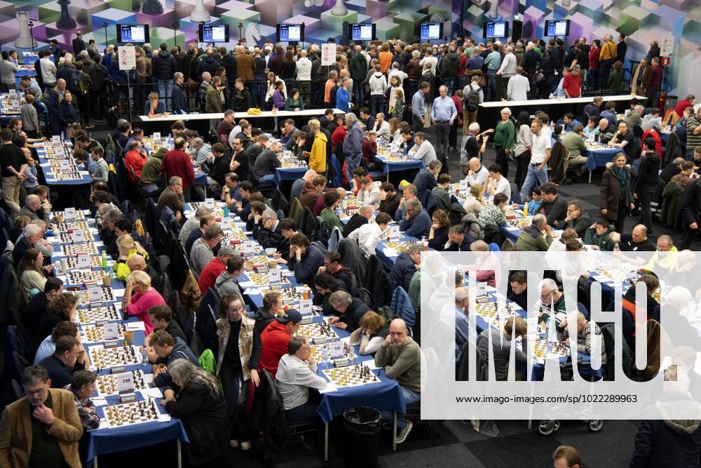 WIJK AAN ZEE First round of the Tata Steel Masters chess tournament