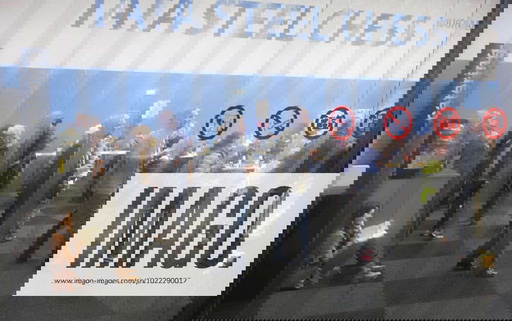 WIJK AAN ZEE First round of the Tata Steel Masters chess tournament