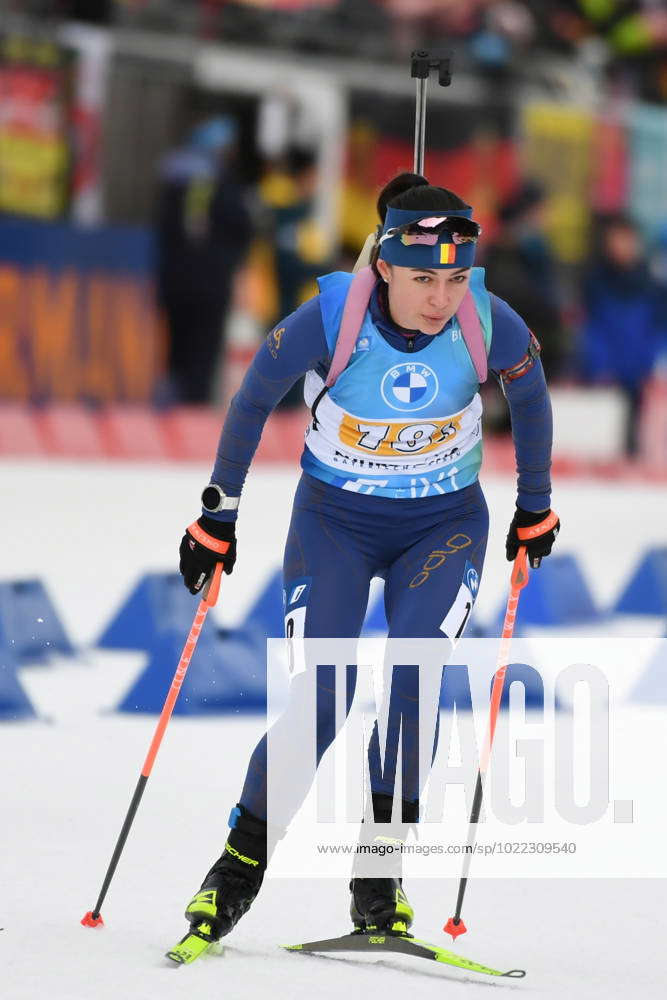 Biathlon Chirkova Elena Rou In The Womens X Km Relay At The Bmw Ibu